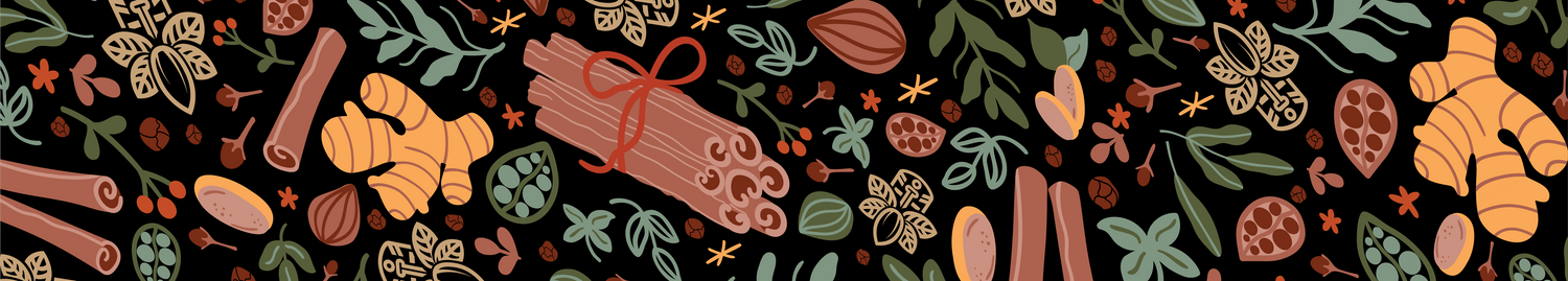 Chai spices and herbs