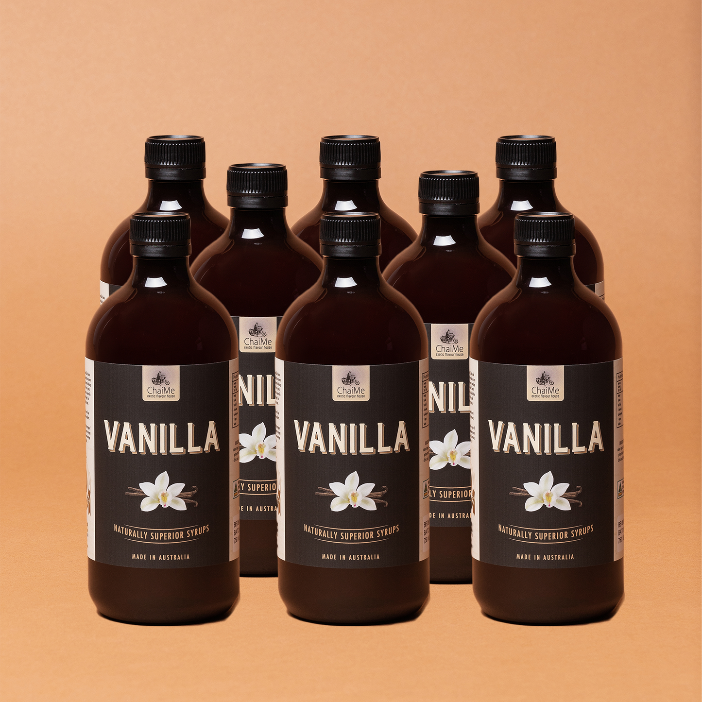 Chaime natural vanilla syrups