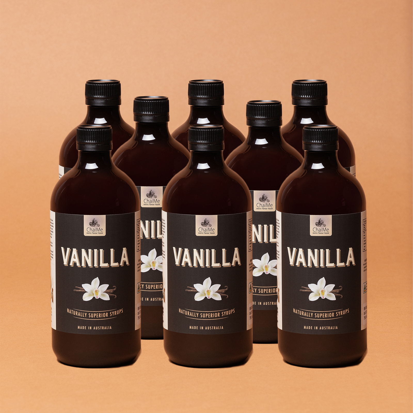 Chaime natural vanilla syrups