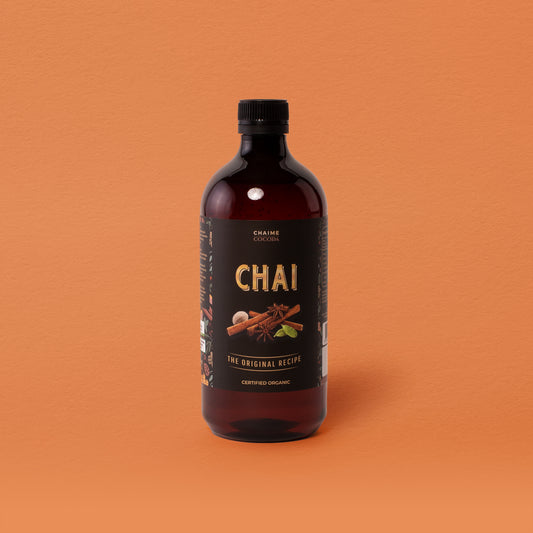 Certified Organic Chai Tea Syrup 750ml