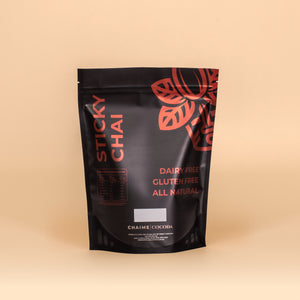 Sticky Chai — dairy-free, gluten-free, and made from all-natural ingredients.