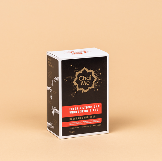 Fresh & Sticky Chai Whole Spice Blend | 150g retail box